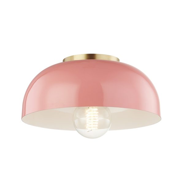 Avery 1-Light Semi-Flush Mount Ceiling Light Online Sale