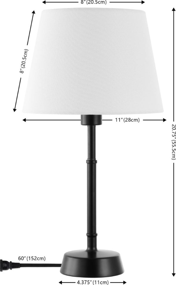 Safavieh Nysa TBL4491A Black Lamp Sale