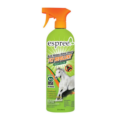 Aloe Herbal Horse Spray Fly Repellent RTU - 32 fl oz 32 Oz by Espree Sale